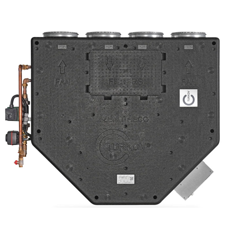 Вентиляционная установка Turkov Zenit Heco V 550 W (EPP) - купить с монтажом в Москве и области.