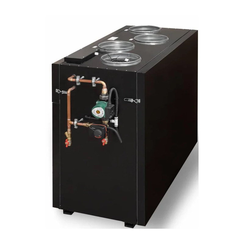Вентиляционная установка Turkov Zenit Heco V 900 W (Steel) - купить с монтажом в Москве и области.