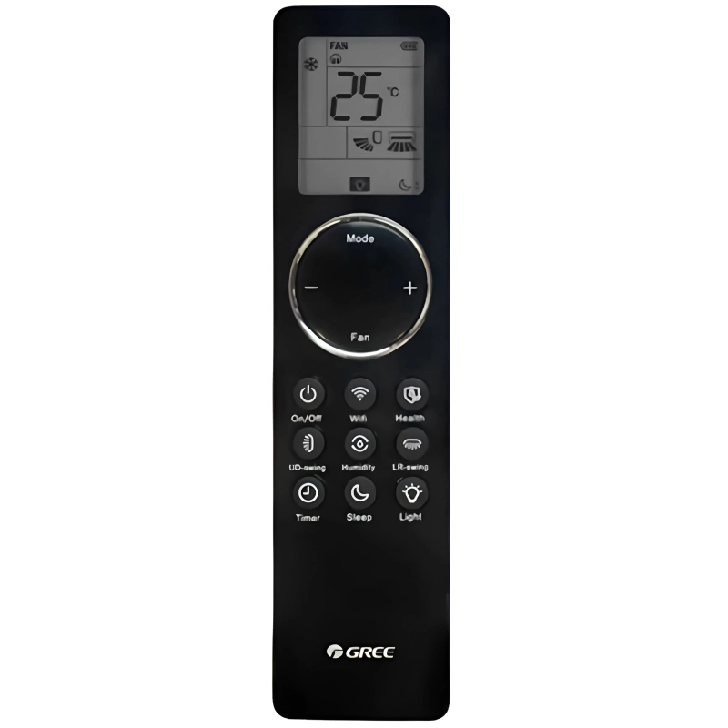 Внутренний блок Gree Airy GWH12AVCXD-K6DNA1A/I (black) - купить с монтажом в Москве и области.